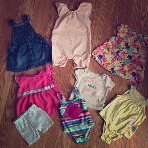 8 piece infant lot